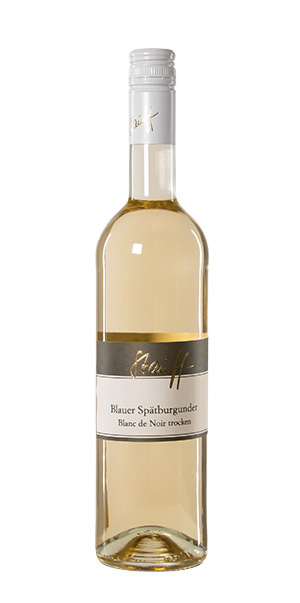 <br>Artikel-Nr.: 8a<br>2024er Pinot noir, blanc de noir Qualitätswein trocken 0,75l<br>